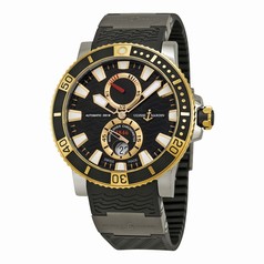 Ulysse Nardin Maxi Marine Diver Titanium and 18kt Yellow Gold Men's Watch 265-90-3T-92