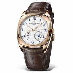 Vacheron Constantin Harmony Dual Time Silvered Opaline Dial Men's Watch 7810S/000R-B051