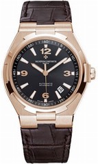 Vacheron Constantin Overseas Date Black Dial Men's Watch 47040/000R-9666