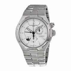 Vacheron Constantin Overseas Dual Time Automatic Silver Dial Stainless Steel Men's Watch 47450/B01A-9226