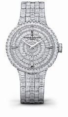 Vacheron Constantin Traditionnelle High Jewelry 18 Carat White Gold Diamond Pave Dial Ladies Watch 25761/QA1G-9945
