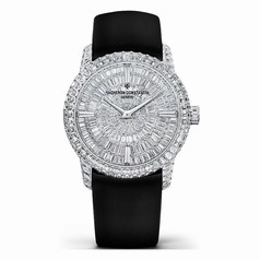 Vacheron Constantin Traditionnelle High Jewelry Medium Model Diamond Ladies Watch 81760000G-9862