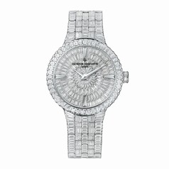 Vacheron Constantin Traditionnelle High Jewelry Medium Model Diamond Pave Dial Ladies Watch 81761/QB1G-9862
