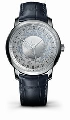 Vacheron Constantin Traditionnelle World Time Platinum Dial Men's Watch 86060/000P-9979