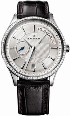 Zenith Captain Power Reserve Silver Dial Brown Leather Men's Watch 16.2120.685/02.C498