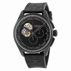Zenith El Primero Chronomaster Black Dial Titanium Automatic Men's Watch 962260406121R575