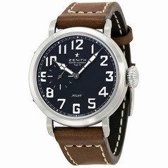 Zenith Elite Pilot Automatic Black Dial Men's Watch 03.1930.681/21.C723