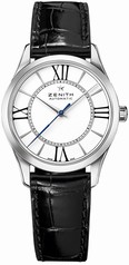 Zenith Heritage Ultra Thin White Dial Automatic Ladies Watch 03231067938C714